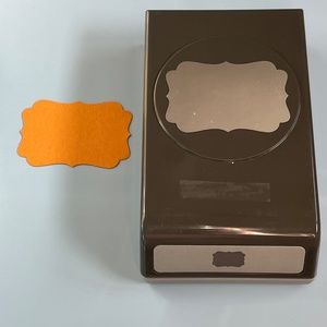 Stampin' Up! Decorative Curly Label Large Paper Punch